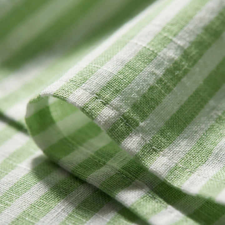 Jurk dames | Shirt jurk met tiered design en korte mouw