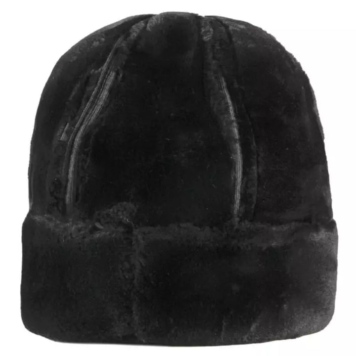 Russian Winter Cap | Heren bontmuts van faux leer met fleece