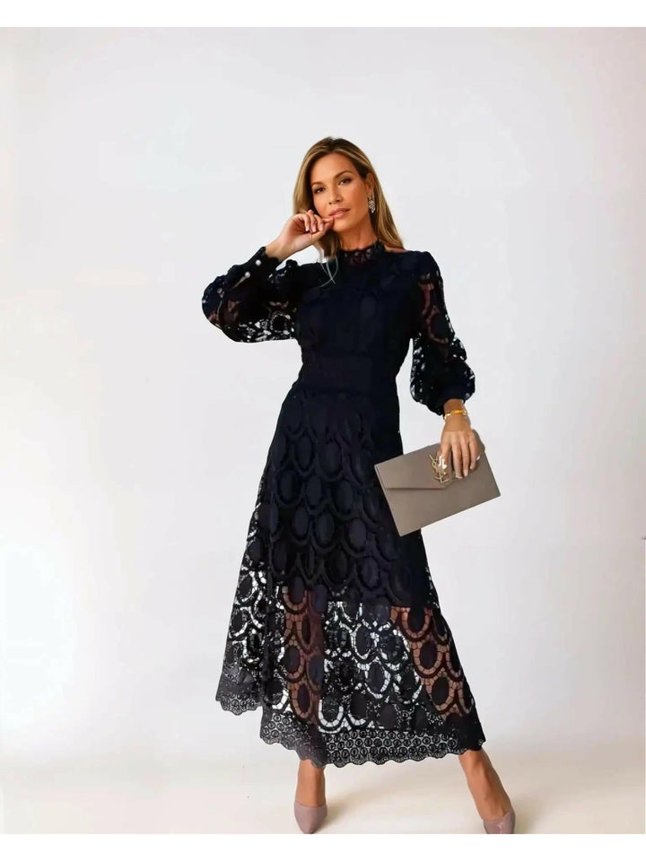 Kanten jurk dames | Elegante jurk 