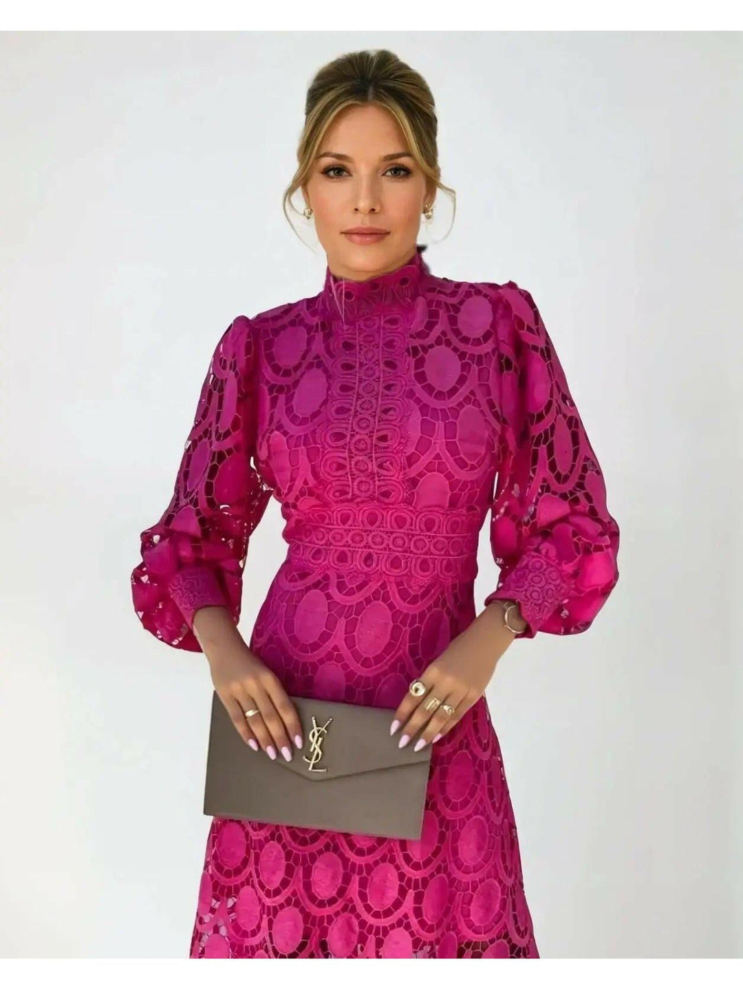 Kanten jurk dames | Elegante jurk 