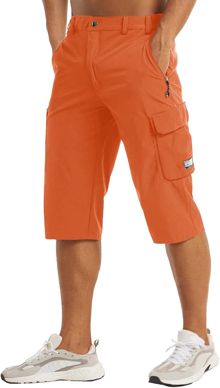 Korte broek heren | Cargo short met ritszakken