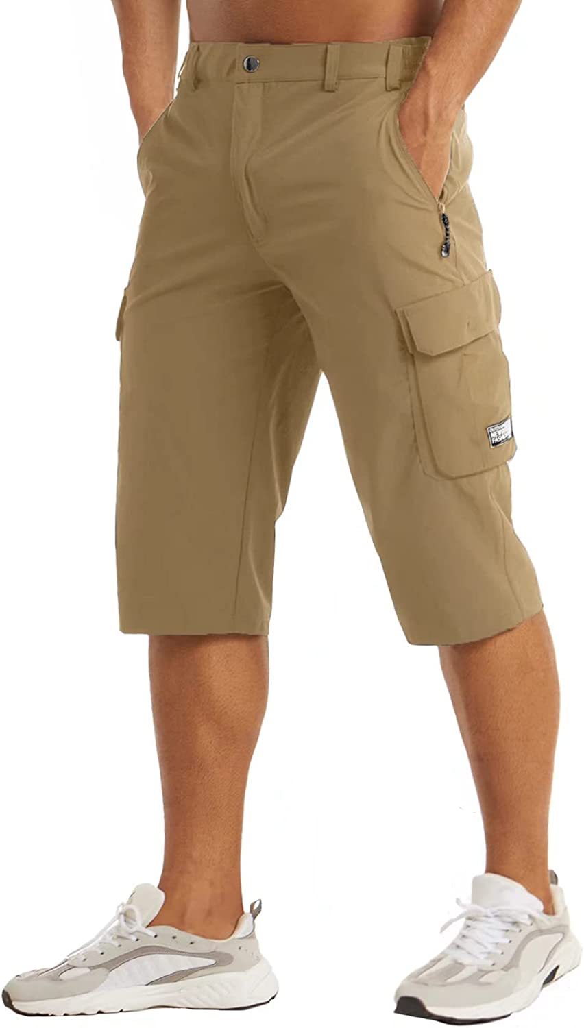 Korte broek heren | Cargo short met ritszakken