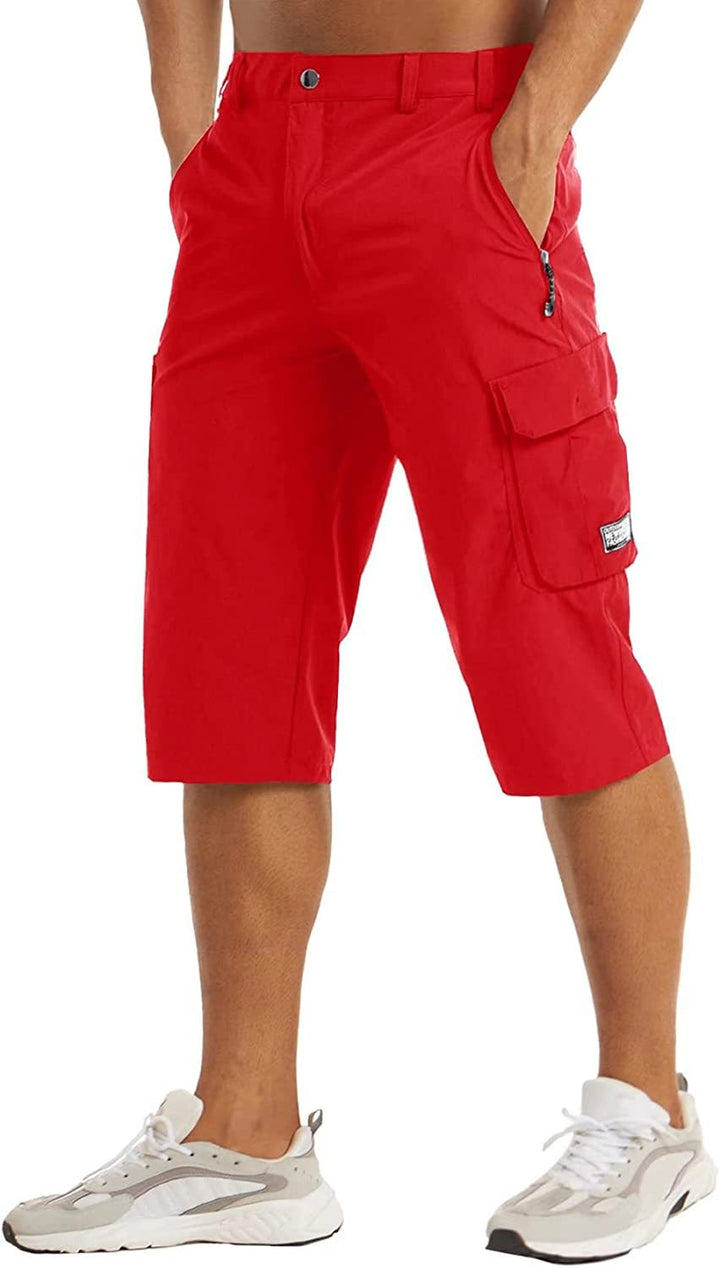 Korte broek heren | Cargo short met ritszakken