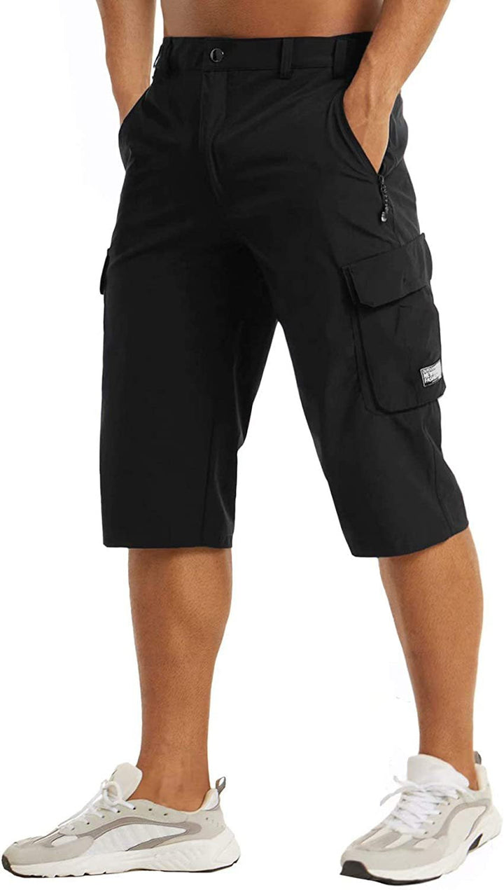 Korte broek heren | Cargo short met ritszakken