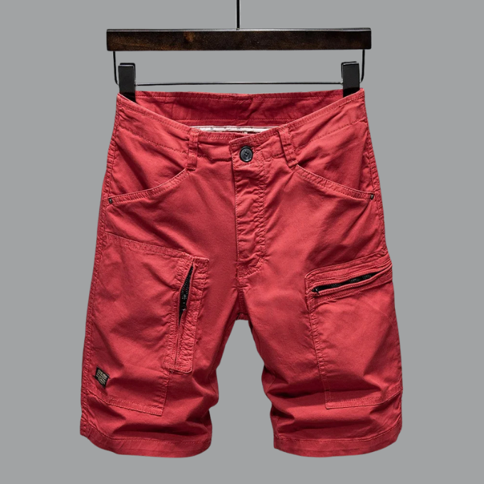 Korte broek heren | Cargo shorts met meerdere zakken