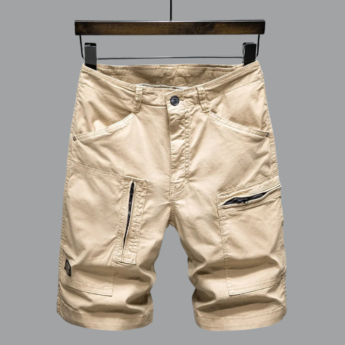 Korte broek heren | Cargo shorts met meerdere zakken