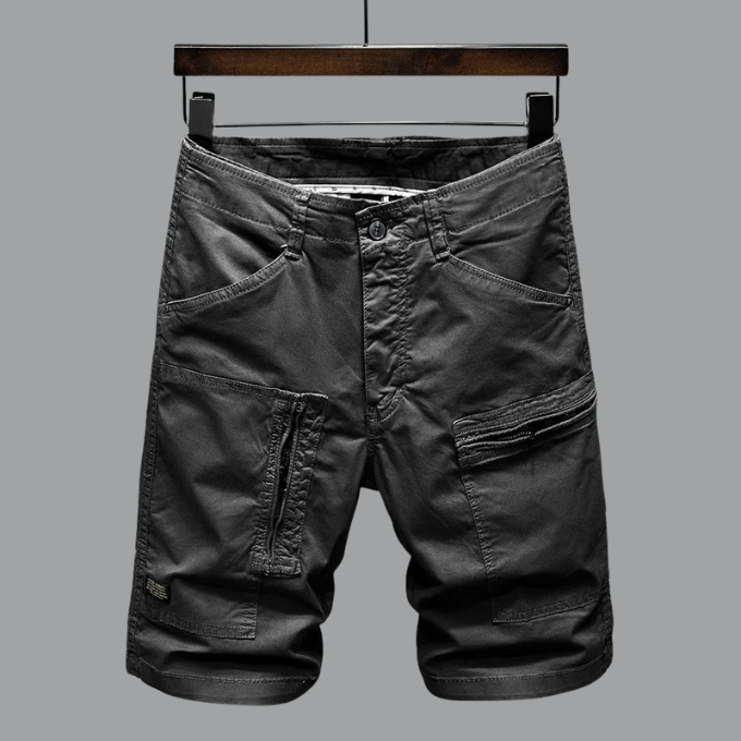 Korte broek heren | Cargo shorts met meerdere zakken