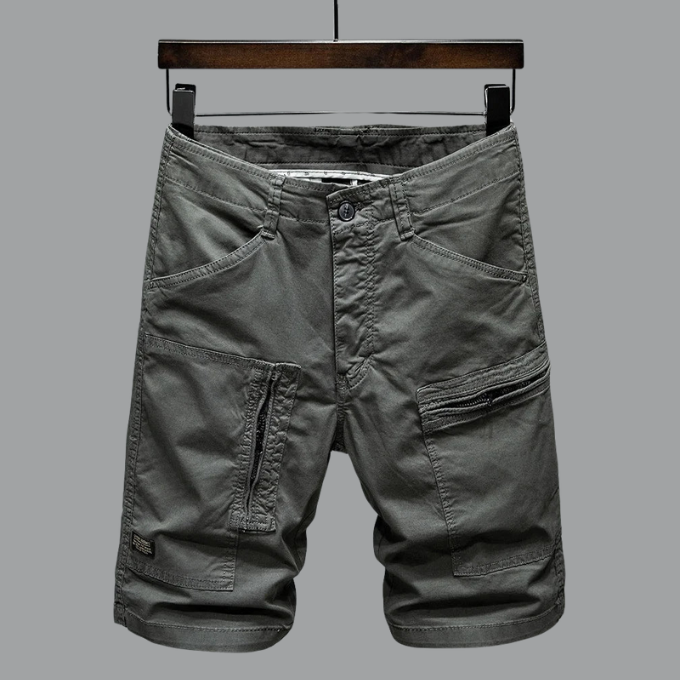Korte broek heren | Cargo shorts met meerdere zakken