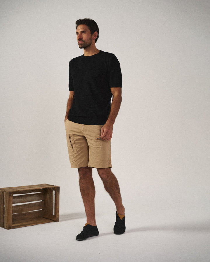 Korte broek heren | Cargo shorts met meerdere zakken