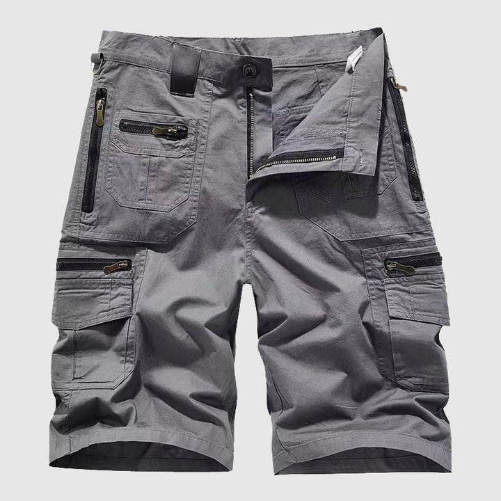 Korte broek heren | Cargo shorts met ritszakken