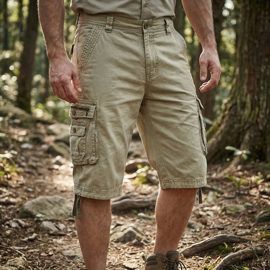 Korte broek heren | Cargo shorts met zakken