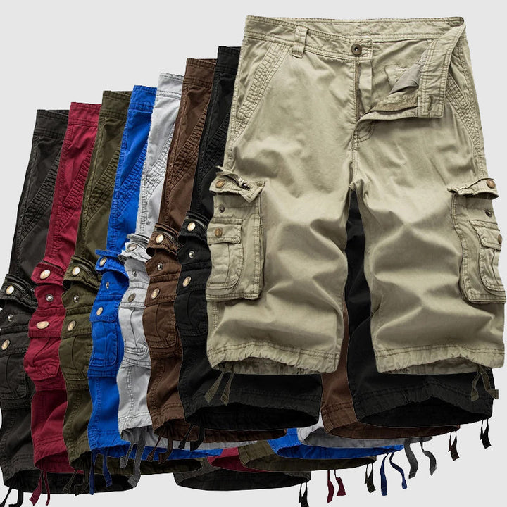 Korte broek heren | Cargo shorts met zakken