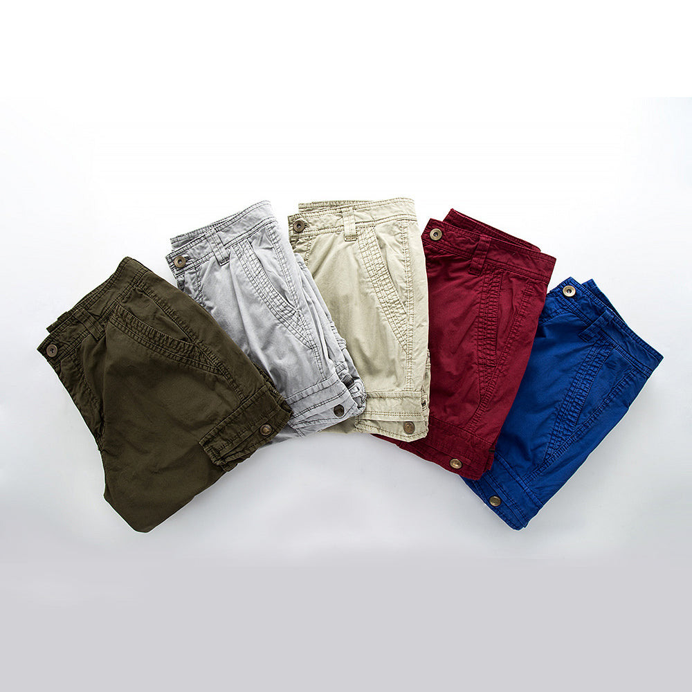 Korte broek heren | Cargo shorts met zakken