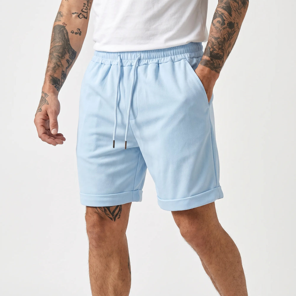 Korte broek heren | Casual shorts met trekkoord