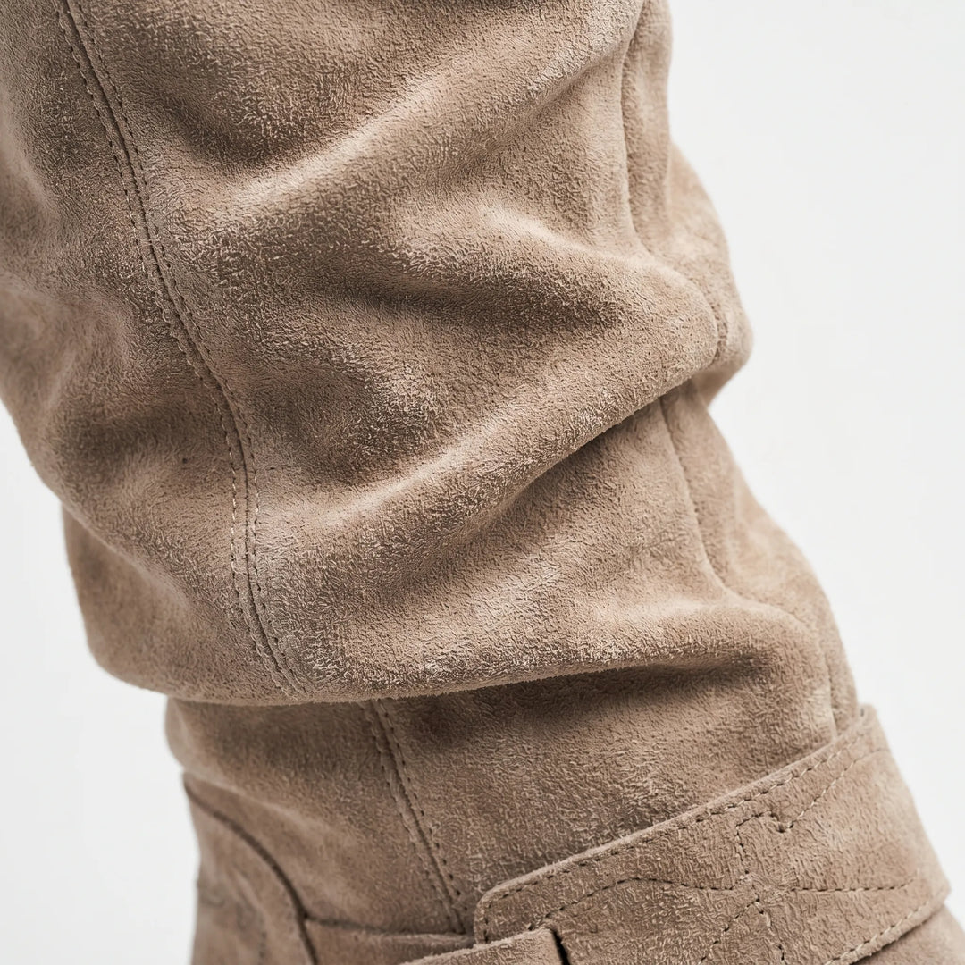 Laarzen dames | Kniehoge slouch boots