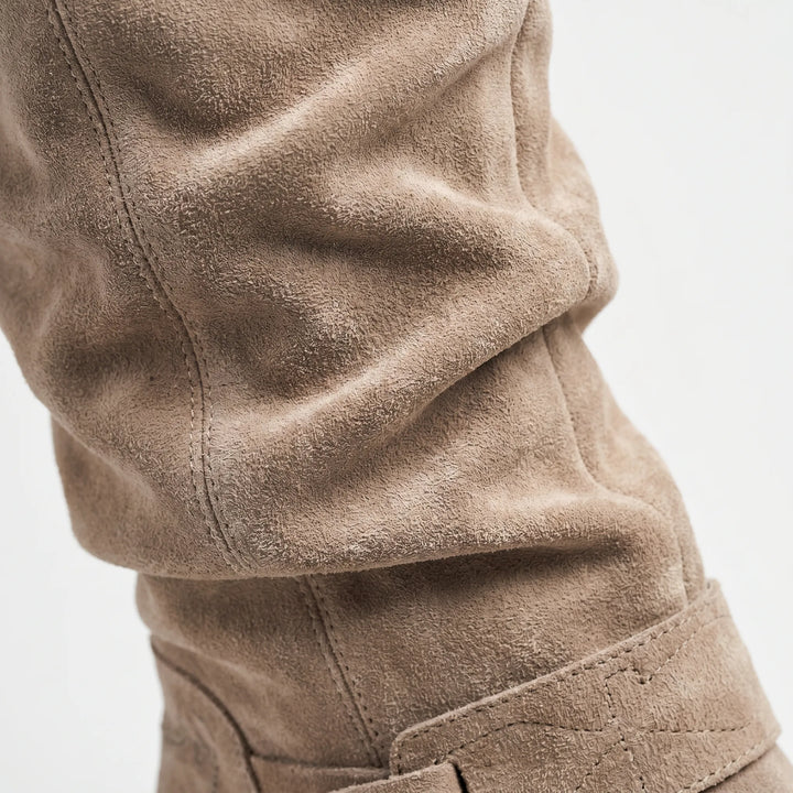 Laarzen dames | Kniehoge slouch boots
