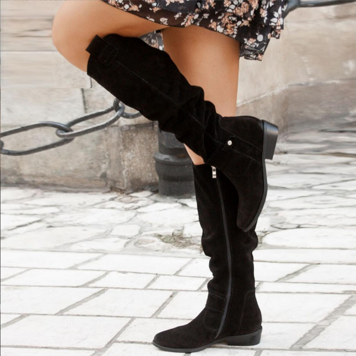 Laarzen dames | Kniehoge slouch boots