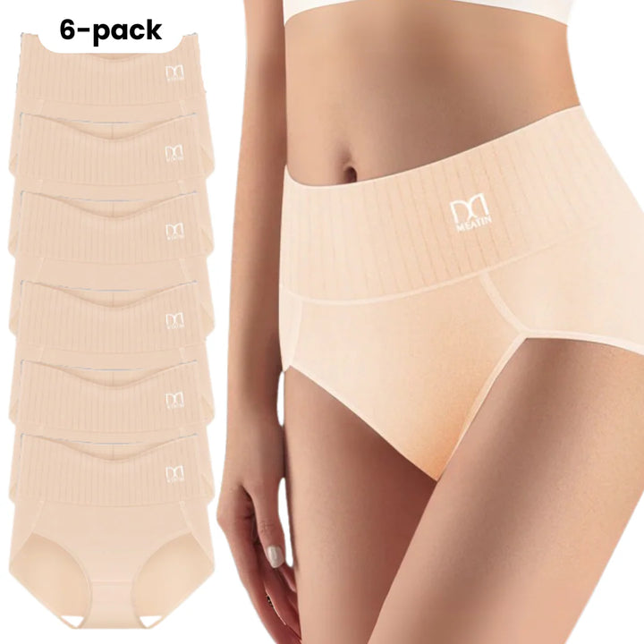 Lia™ | 6-Pack Hoge Taille Slips