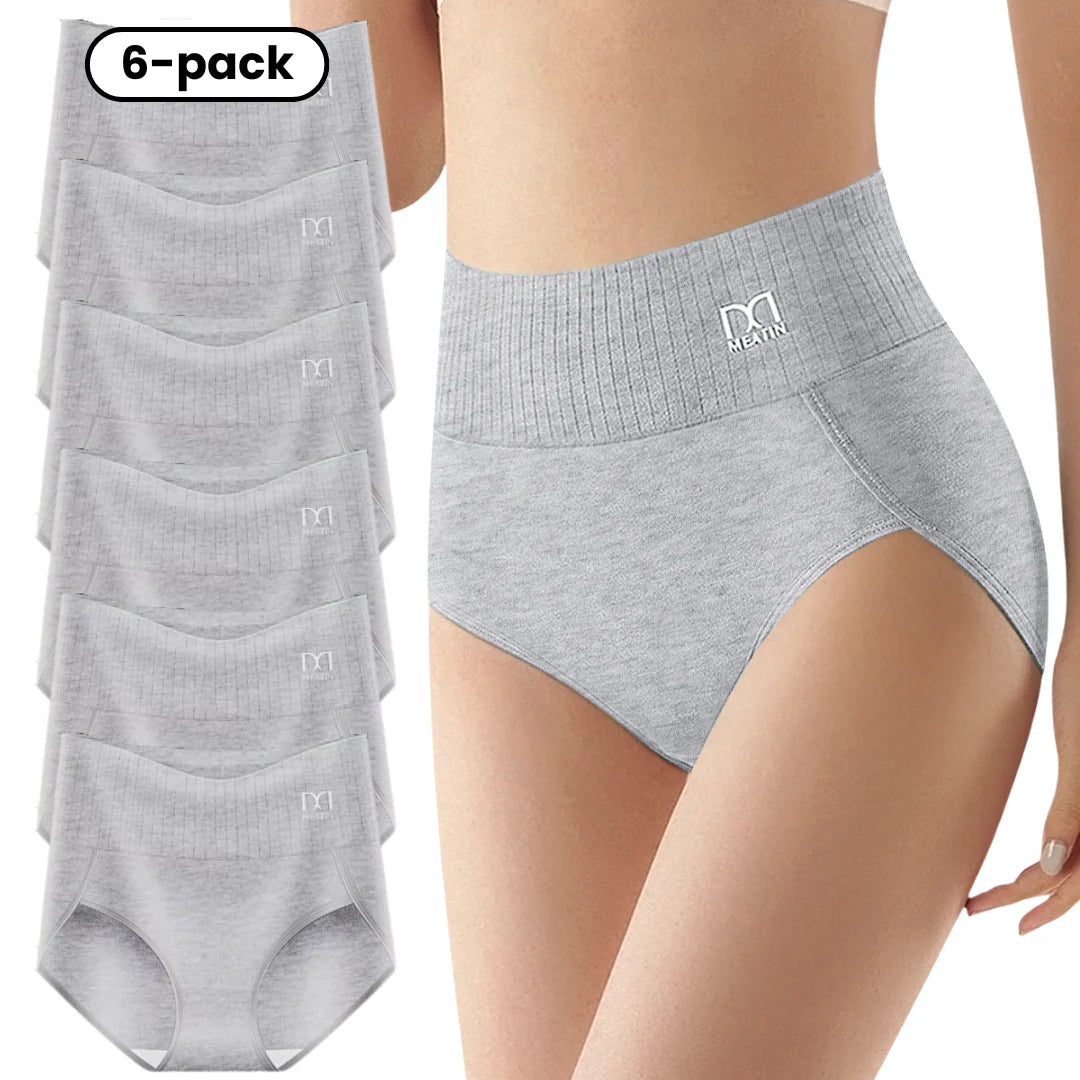 Lia™ | 6-Pack Hoge Taille Slips