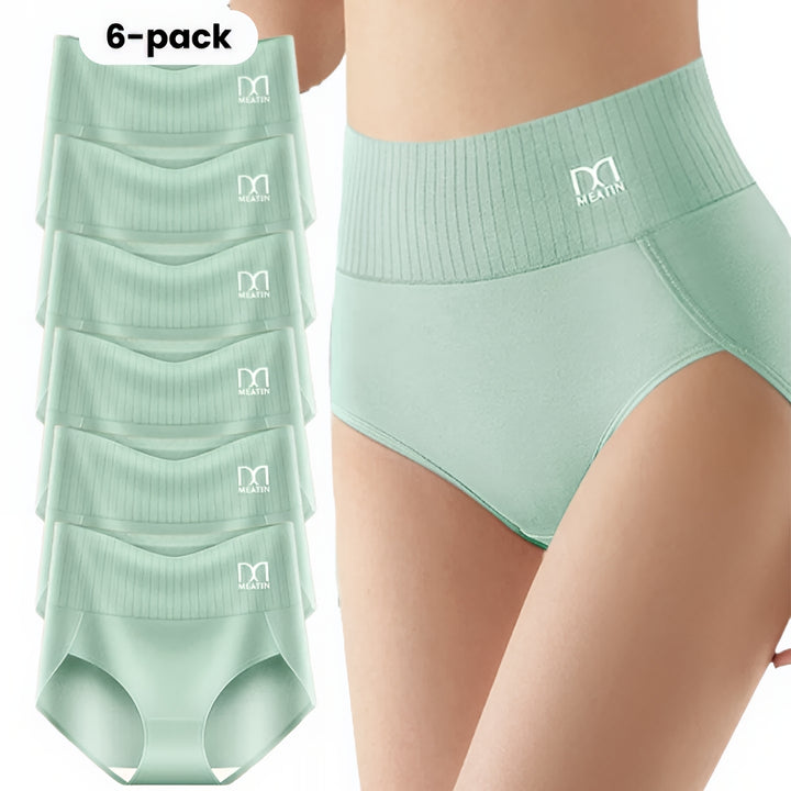 Lia™ | 6-Pack Hoge Taille Slips