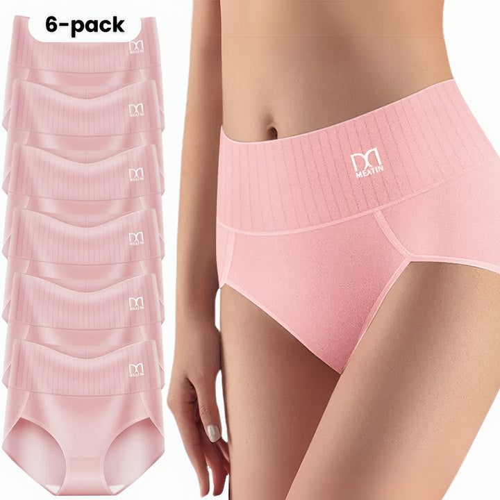 Lia™ | 6-Pack Hoge Taille Slips