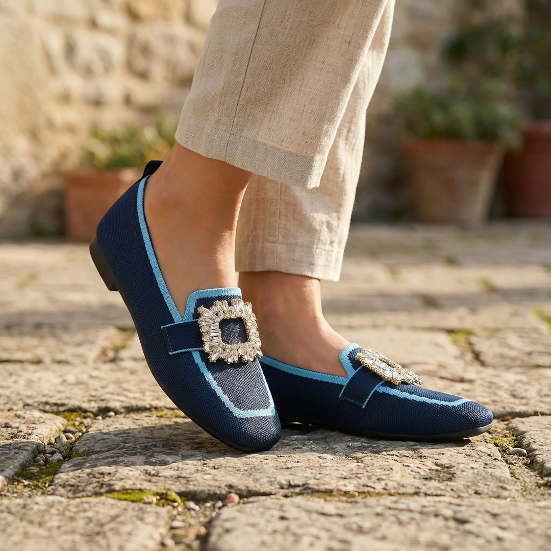 Loafers dames | Instappers met siergesp
