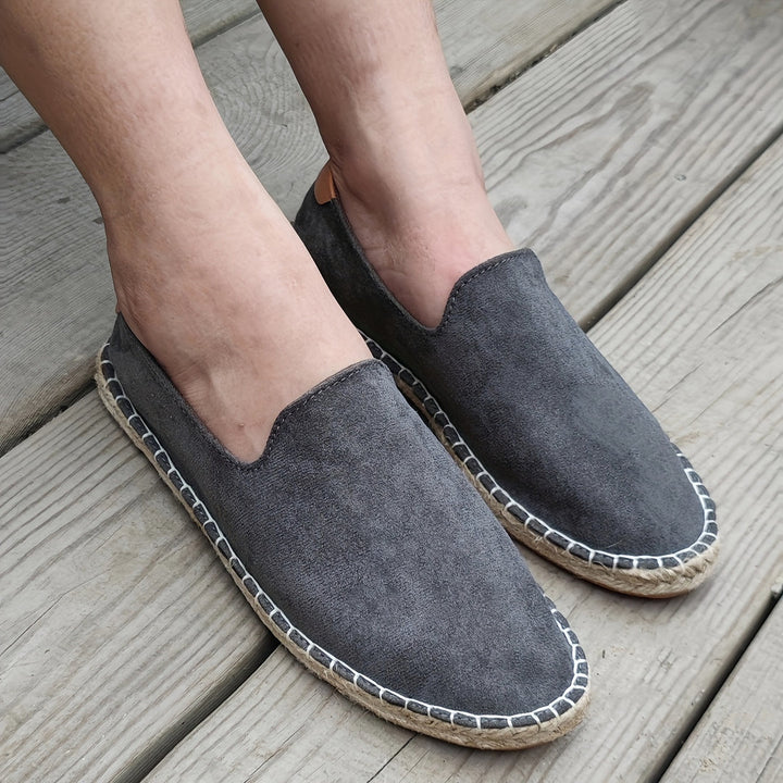 Loafers heren | Canvas slip-on met ademend design