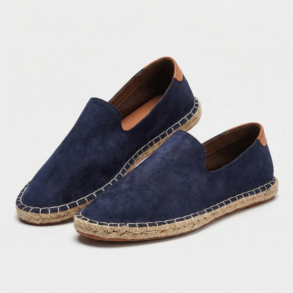 Loafers heren | Canvas slip-on met ademend design