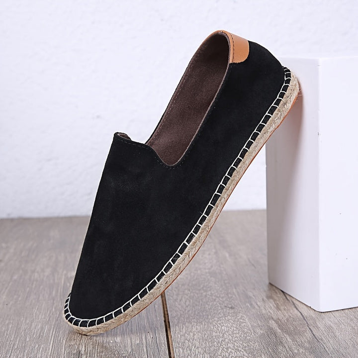 Loafers heren | Espadrilles instappers met slip-on design