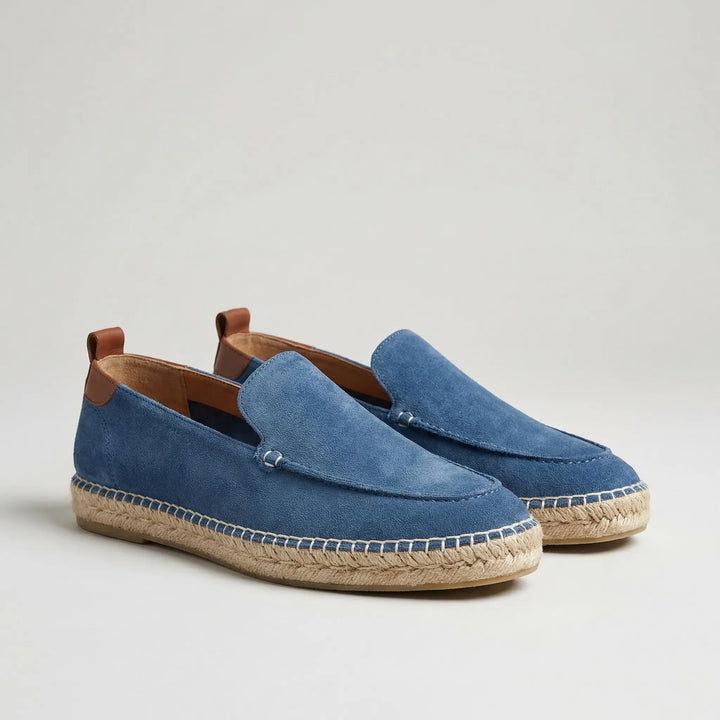 Loafers heren | Espadrilles instappers met slip-on design