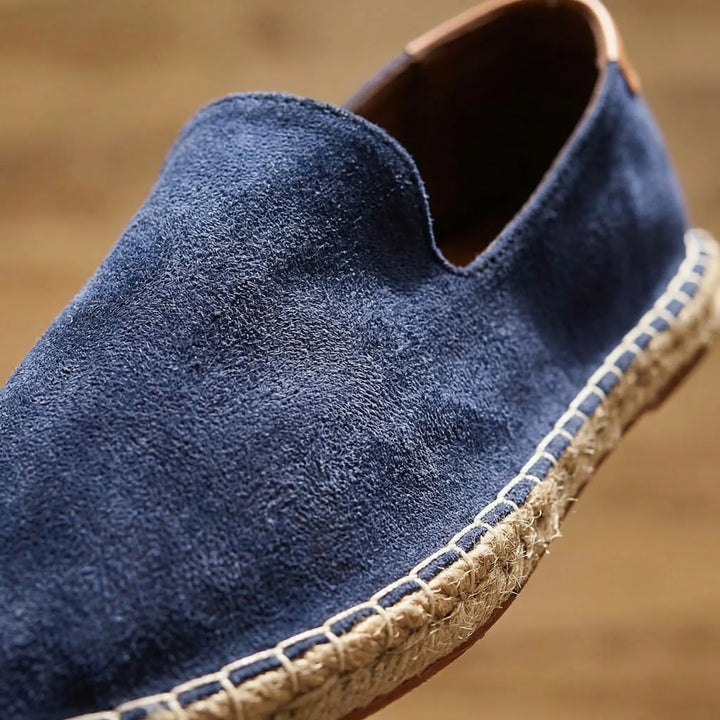 Loafers heren | Espadrilles instappers met slip-on design