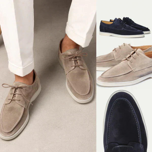 Loafers heren | Loafers met veters en comfortabele pasvorm