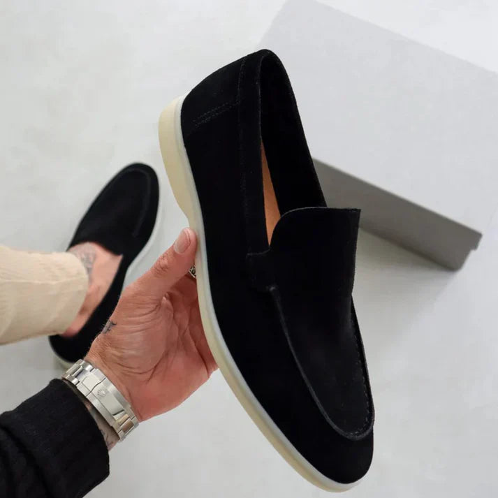 Loafers heren | Premium suede instappers