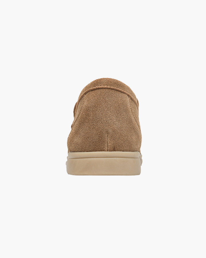 Loafers heren | Suède instappers met comfortabele zool