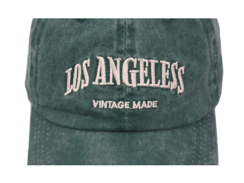Los Angeles baseball cap | Vintage pet voor heren en dames met geborduurd design