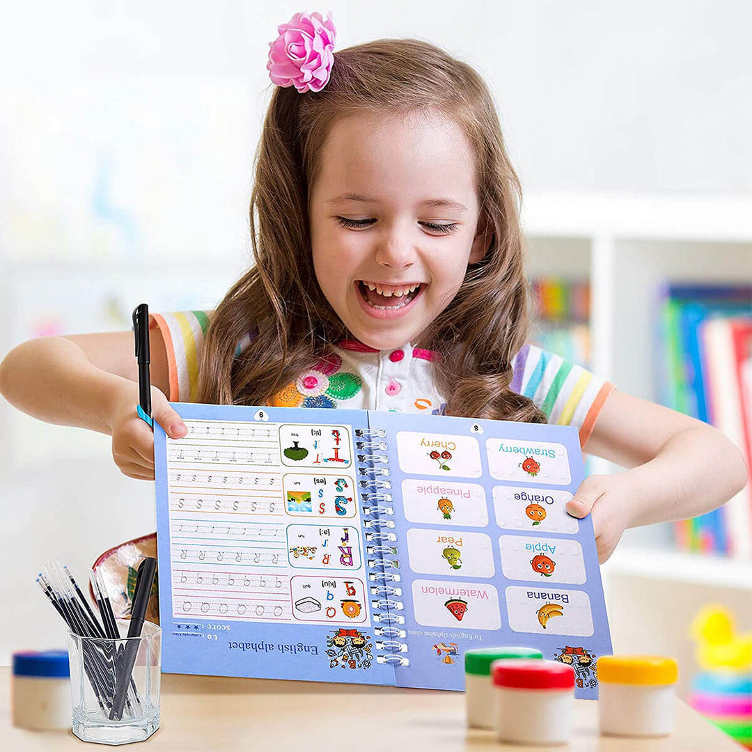 Magisch Oefenboek™ | Laat kinderen kennismaken met schrijven