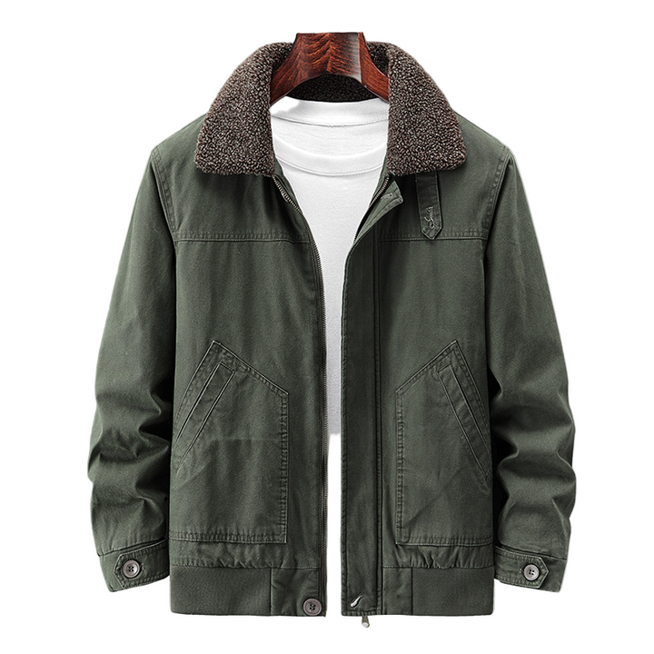 RuggedSherpa | Robuuste canvasjack met sherpa-voering