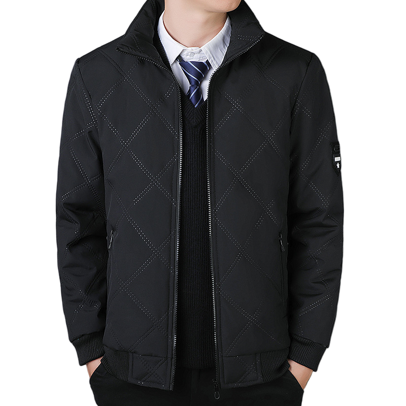 NordQuilt | Heren gewatteerde winterjas met fleece voering