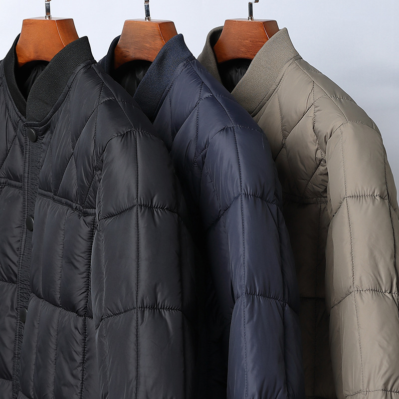 QuiltLite Jacket | Lichtgewicht donsjas met ribkraag