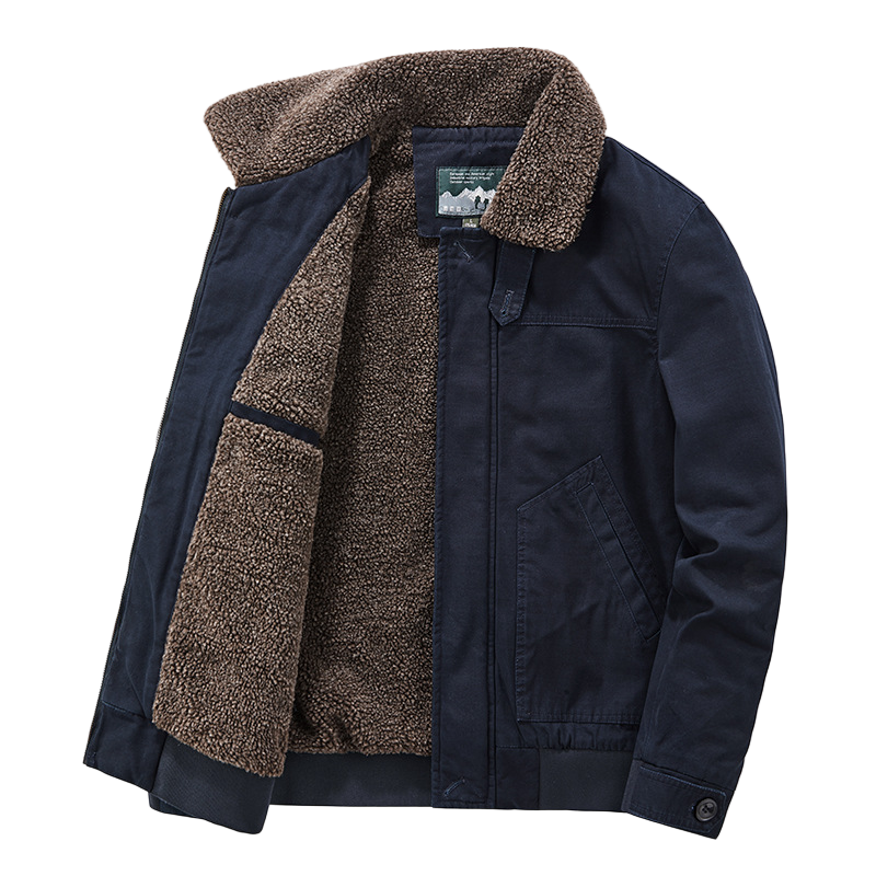RuggedSherpa | Robuuste canvasjack met sherpa-voering