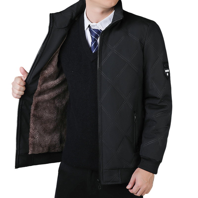 NordQuilt | Heren gewatteerde winterjas met fleece voering