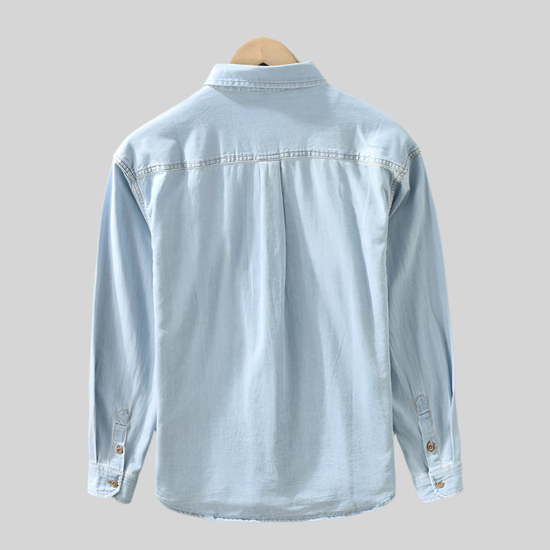 HamiCot | Klassiek katoen shirt met borstzak