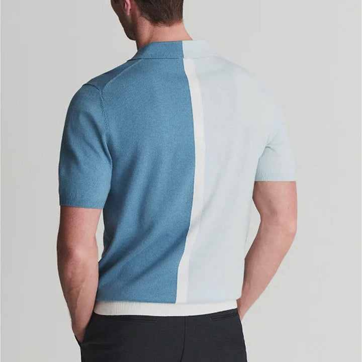 LucaLine | Poloshirt met contrasterende details
