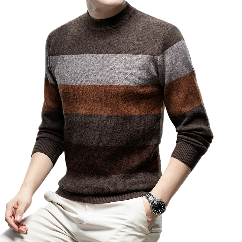 Silento Weave | Gebreide trui met diamantpatroon