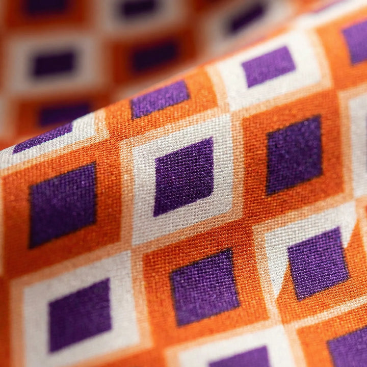 Maxi jurk dames | One shoulder jurk met print