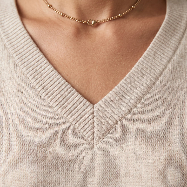 Midi jurk dames | Comfortabele jurk met korte mouwen