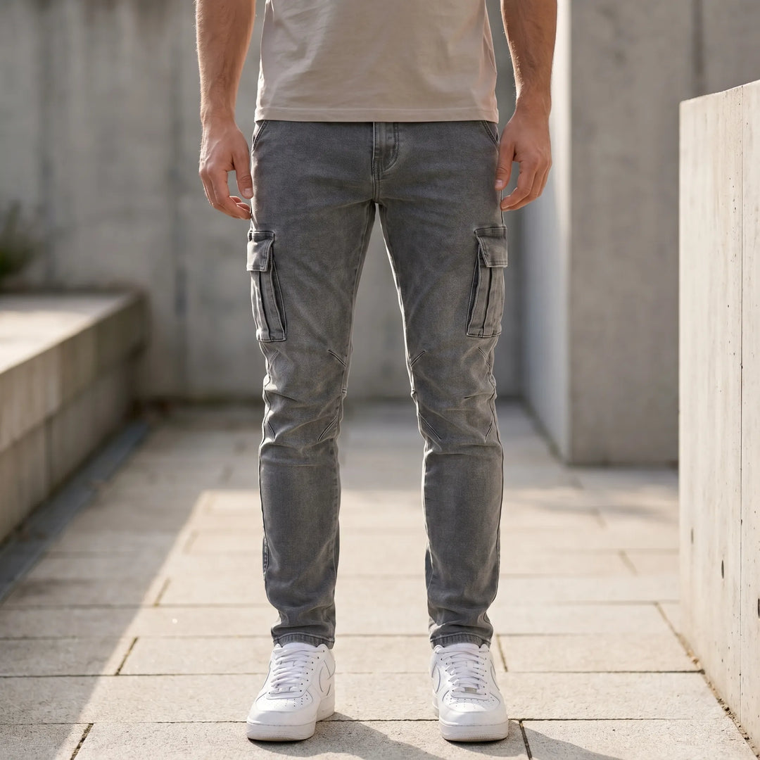 Moderne cargobroek voor heren – Slim Fit & comfortabele broek voor elke dag