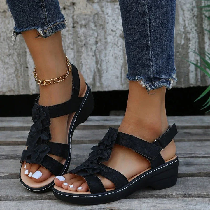 BurdeosEase | Ergonomische burdeos sandalen comfort