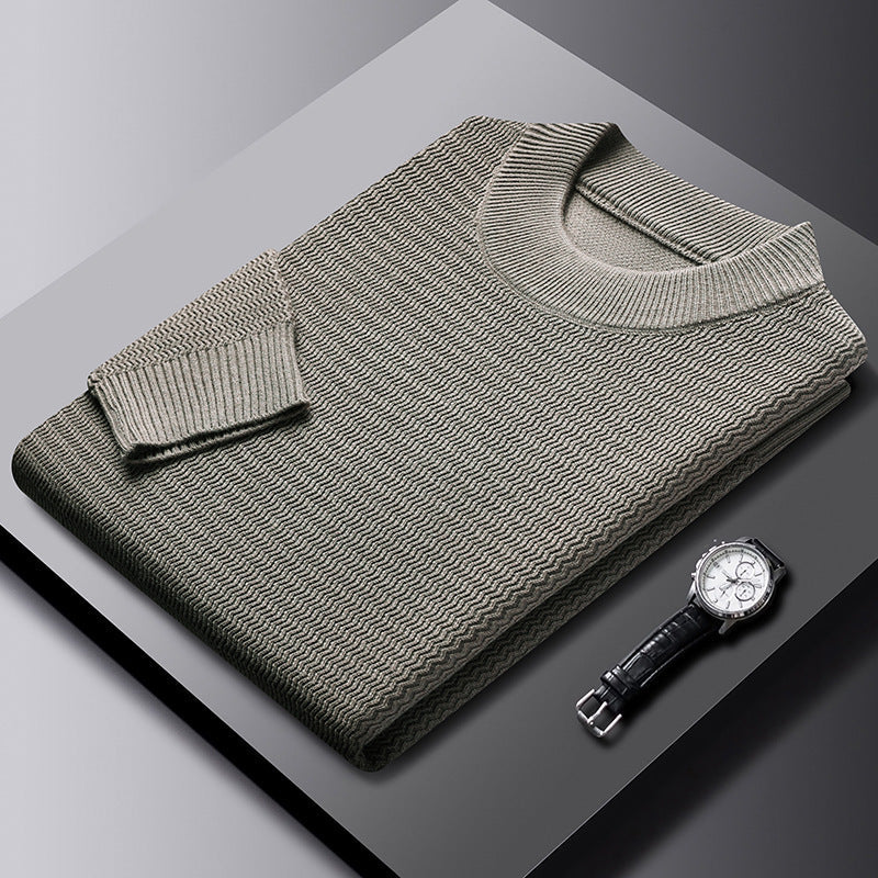 Cambridge | Luxe rib-katoen sweater met stripes