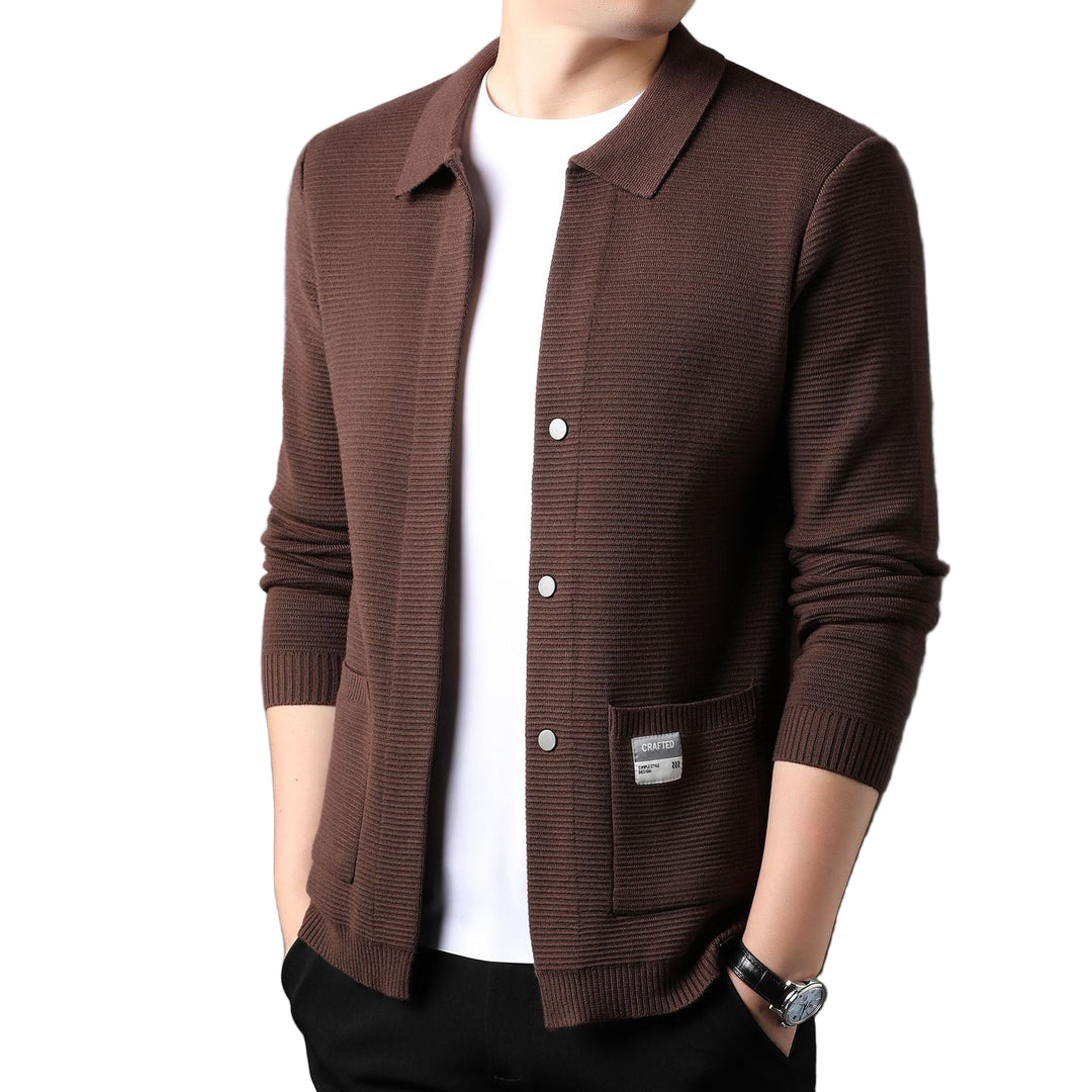 Tailored Cardigan | Clean button-up vest met structuur
